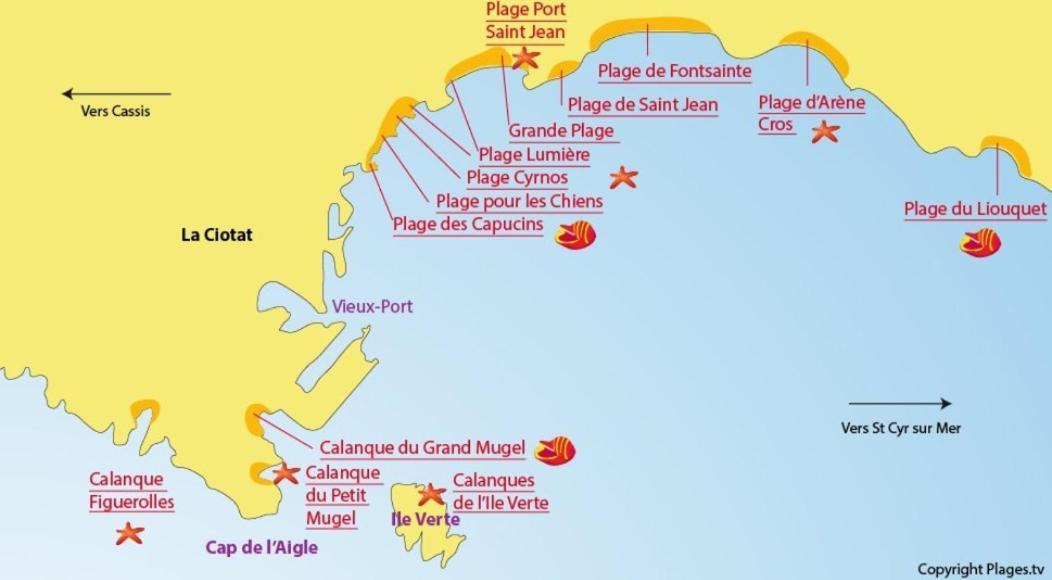 Chambre D'Hotes Le Secadou La Ciotat Buitenkant foto